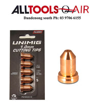UNIMIG SC80 1.0MM PLASMA TORCH STANDOFF CUTTING TIP 5pk P/N PSC8020-10