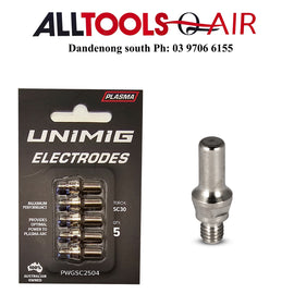 UNIMIG SC30 PLASMA TORCH ELECTRODES P/N PWGSC2504