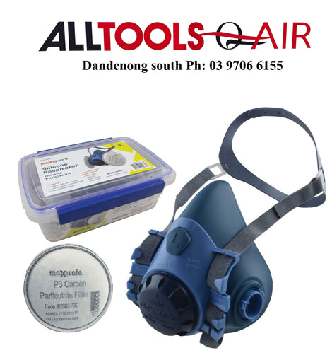 MaxiGuard Half Mask Silicone General Purpose Kit P/n R7500GK-L