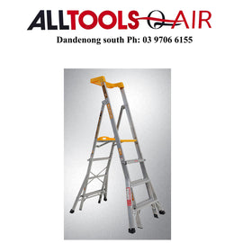 GORILLA COMPACT HEIGHT ADJUSTABLE PLATFORM LADDER 150KG INDUSTRIAL P/n RPL0508-1