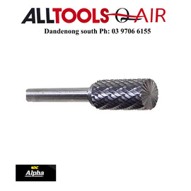 Alpha Cylindrical End Cut Carbide Burr Imperial Shank - Various Sizes + $10.60 Postage
