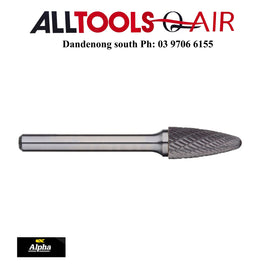 Alpha Tree Radius Nose Carbide Burr Imperial Shank - Various Sizes + $10.60 Postage