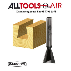 Carbitool 2 Flute – Dovetail Bit 19MM TCT 1/2 SHK P/n T1024-1/2 +$10.60 Postage