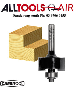 Carbitool 2 Flute – 6.35mm Depth Carbide Tipped Rebating Bit with Bearing P/n T1708B + $10.60 Postage