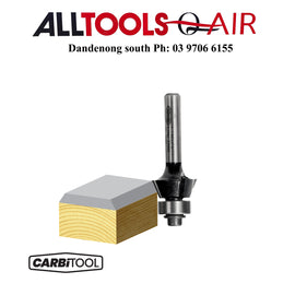 Carbitool  2 Flute Bevel Trim Bit 19.3mm x 30 deg With Bearing P/n T192.30 B+ $10.60 Postage