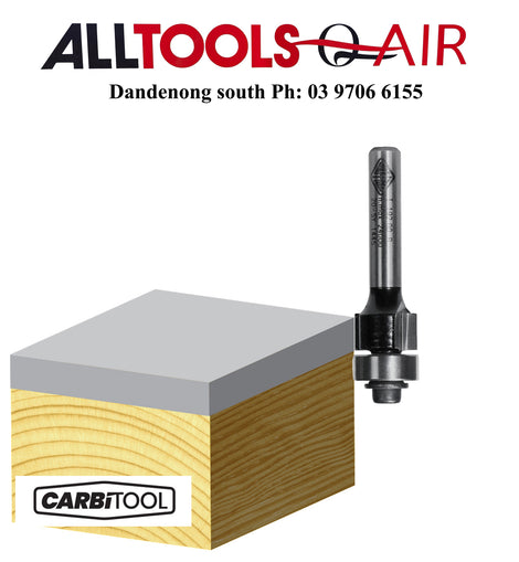 Carbitool  2 Flute Flush Trim Bit 12.7mm With Bearing P/n T192.00 B+ $10.60 Postage