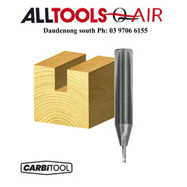 Carbitool Single Flute – 5.5mm Solid Carbide router bit P/n T207 S + $10.60 Postage