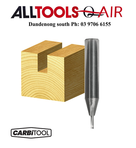 Carbitool Single Flute – 5mm Solid Carbide router bit P/n T205MS + $10.60 Postage