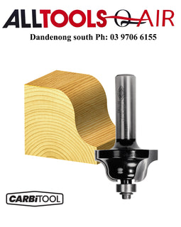 Carbitool  2 Flute – 6.35mm Radius Roman Ogee Bit with Ball Bearing – Carbide Tipped P/n T5708B1/2+ $10.60 Postage