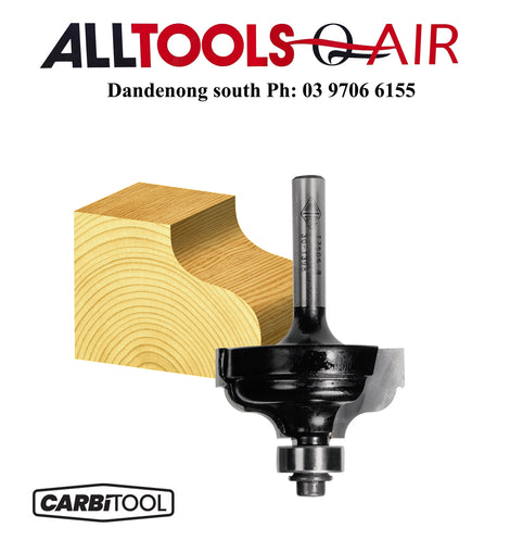 Carbitool  2 Flute – 4.80mm Radius Ogee Bit with Ball Bearing Guide – Carbide Tipped P/n T7506B1/2+ $10.60 Postage