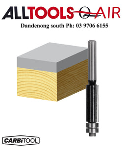 Carbitool  2 Flute – 12.70mm Flush Trimming Bit with Double Ball Bearing Guide – Carbide Tipped P/n T8016BB + $10.60 Postage