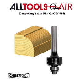 Carbitool  2 Flute – 7.90mm Radius Beading Bit with Ball Bearing Guide – Carbide Tipped P/n T610B1/2+ $10.60 Postage