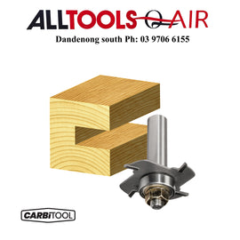 Carbitool  4.0mm Wide 4 Flute – Ass with Ball Bearing Guide – Carbide Tipped P/n TA700-4MB 1/2+ $10.60 Postage