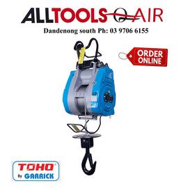 TOHO Brushless Builders Hoist 490kg x 30m P/n TBH-B490 inc Delivery to Metro Area's