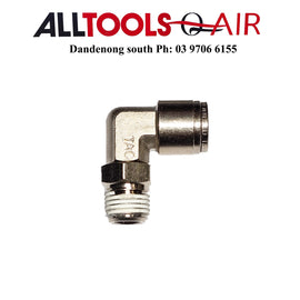 Male Threaded Elbow Push-In Swivel Fittings - Various sizes + $10.60 Postage
