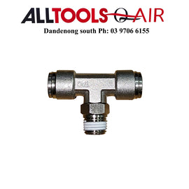Male Thread Branch Tee Push-In Swivel Fittings - Various sizes + $10.60 Postage