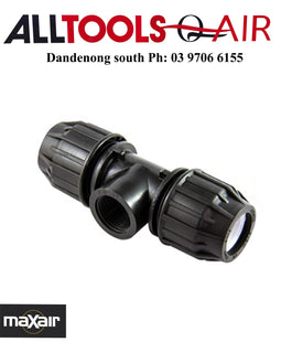MAXAIR Compression Pipe Coupler 32MM x 1" Female Threaded Tee + $11.00 Postage