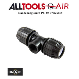 MAXAIR Compression Pipe Coupler Female Threaded Tee - Various Sizes