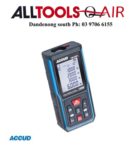 Accud 100m Rechargeable Laser Distance Meter P/n AC-TM100R + $11.00 postage