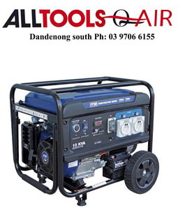 ITM 10KVA GENERATOR PETROL 8000 WATT PEAK ELECTRIC START W/REMOTE P/n TM520-8000