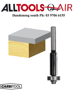 Carbitool  2 Flute – Overhang Trimming Bit with Ball Bearing Guide – Carbide Tipped P/n TO8012B+ $10.60 Postage