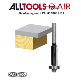 Carbitool  2 Flute – Overhang Trimming Bit with Ball Bearing Guide – Carbide Tipped P/n TO8012B+ $10.60 Postage