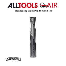 Carbitool  2 Flute – 6.35mm For Non Ferrous Metals – Down Cut – Solid Carbide P/n TSL8 + $10.60 Postage