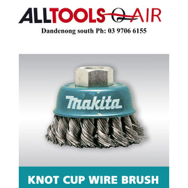 Makita Knot Cup Wire Brush 60mm x M10 P/n D-55142