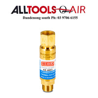 UNIMIG OXYGEN FLASHBACK ARRESTOR FOR REGULATOR P/N UFFOR