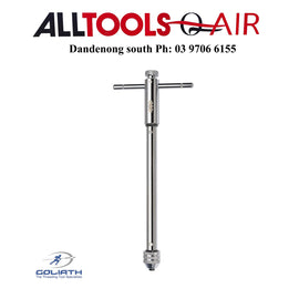 Goliath 1/2" 1/4" M3 - M8 x 245mm OAL T-Handle Ratchet Tap Wrench P/n UGOL10R + $11.00 Postage